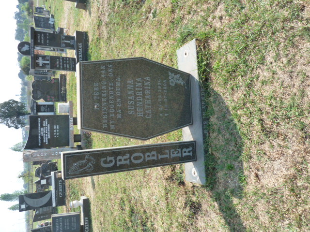 GROBLER Susanna Hendrina Catharina 1936-2008