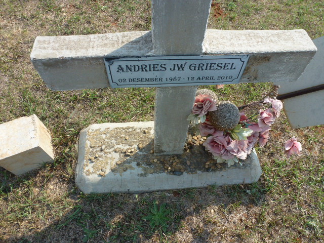 GRIESEL Andries J.W. 1987-2010