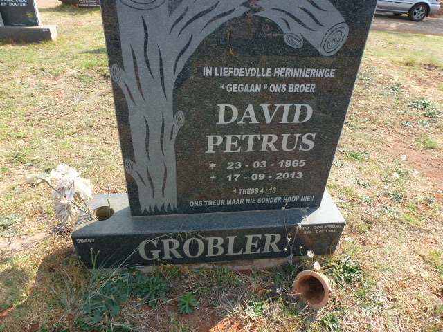 GROBLER David Petrus 1965-2013