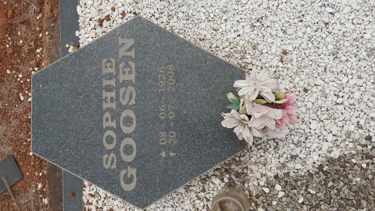GOOSEN Sophie 1926-2008