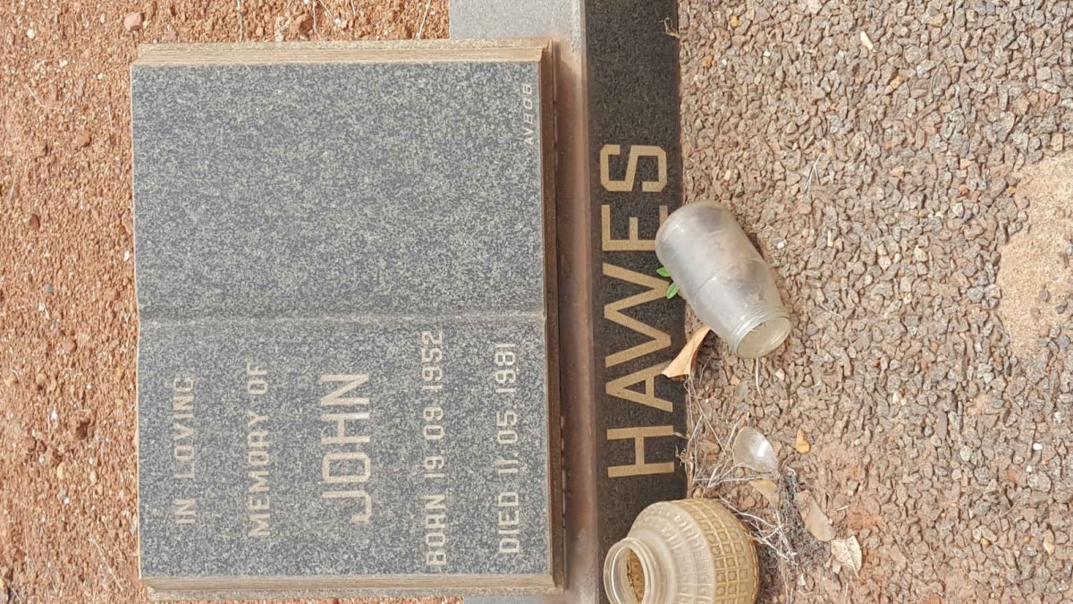 HAWES John 1952-1981