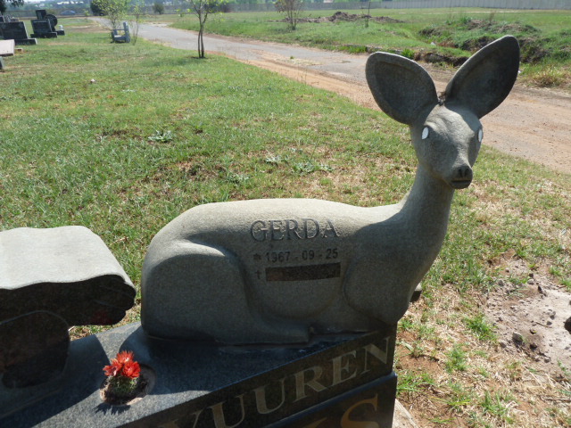 HENDRIKS Gert, JANSEN VAN VUUREN 1962-2008 & Gerda 1967-