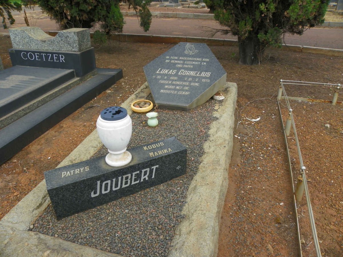 JOUBERT Lukas Cornelius 1936–1975 #1