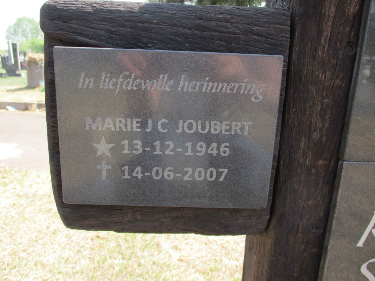 JOUBERT Marie J.C. 1946-2007 #2