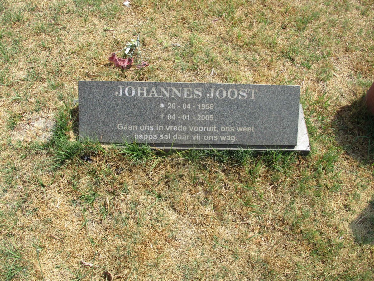JOOST Johannes 1956-2005