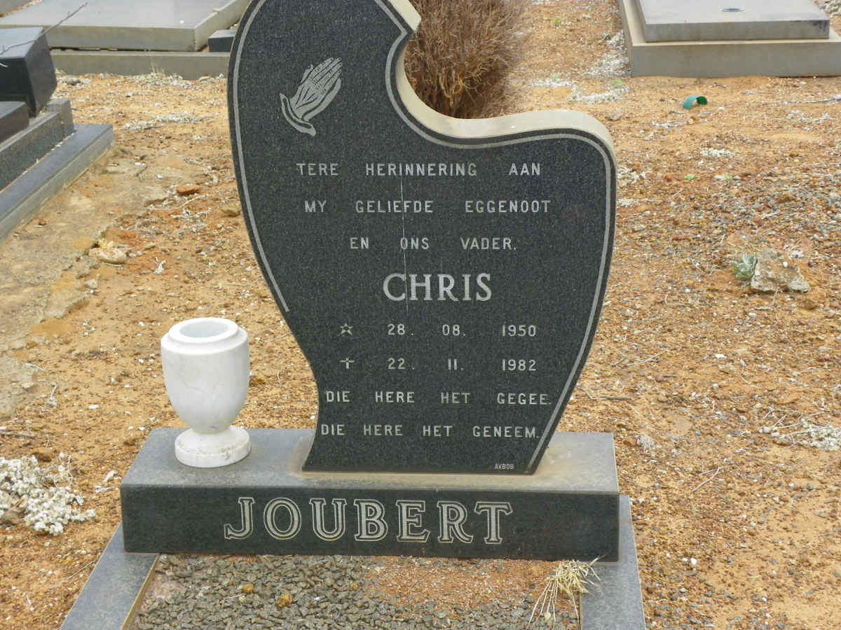 JOUBERT Chris 1950-1982