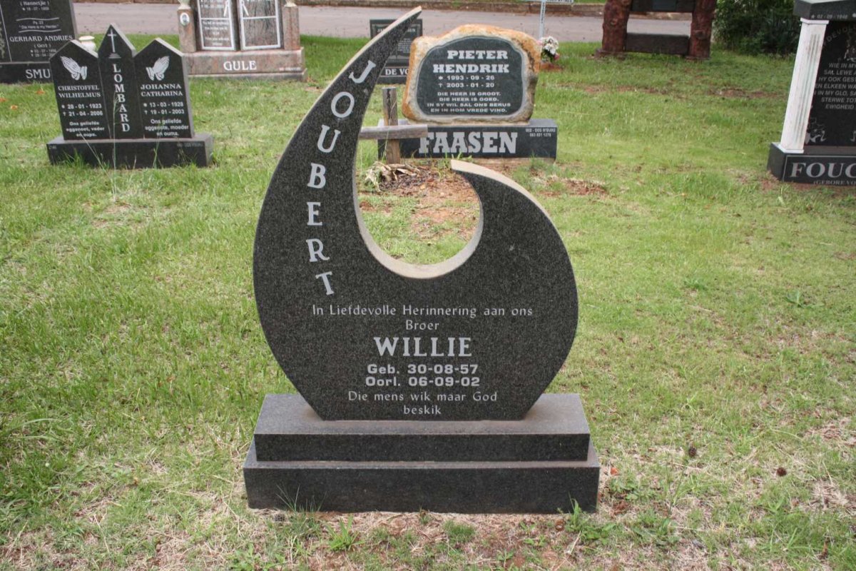 JOUBERT Willie 1957-2002