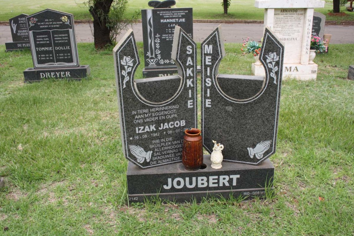 JOUBERT Izak Jacob 1942-2003 &amp; Meisie