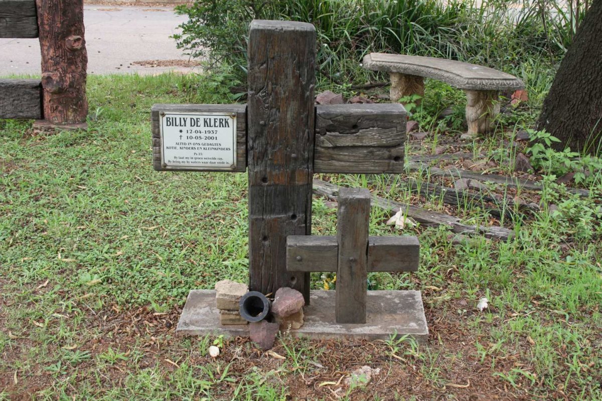 KLERK Billy, de 1937-2001