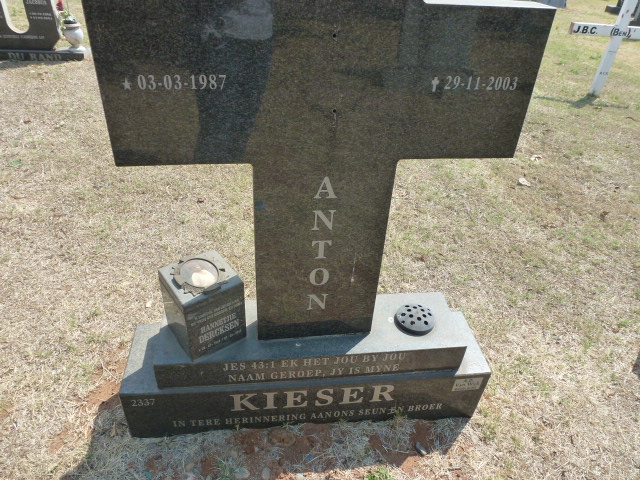 KIESER Anton 1987-2003