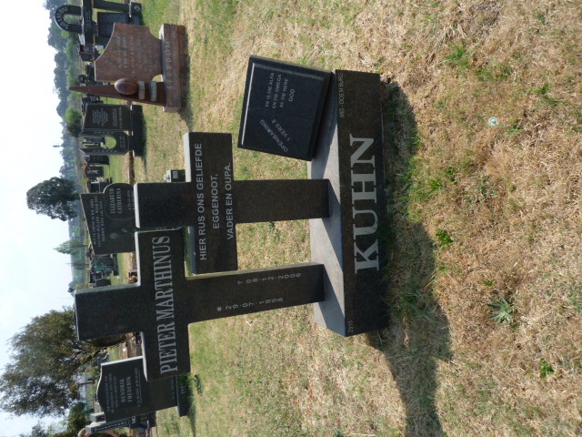 KUHN Pieter Marthinus 195?-2008