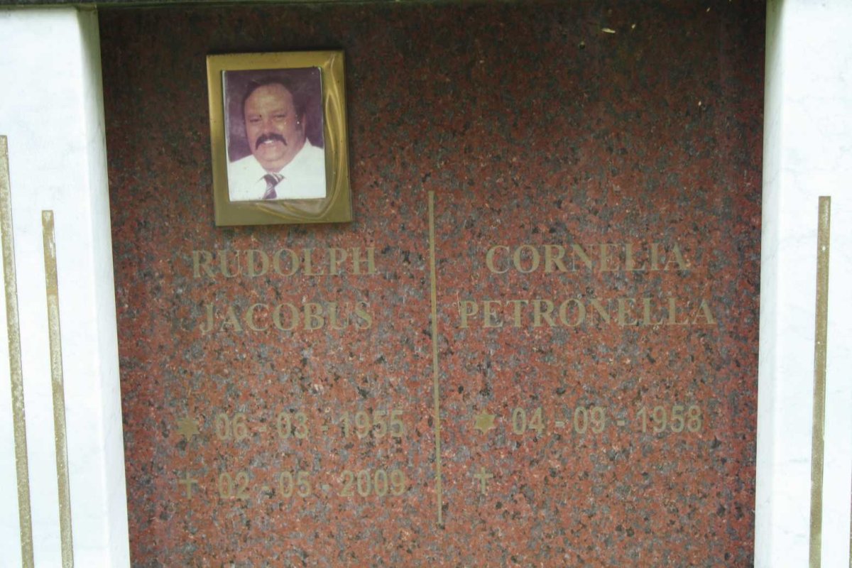 KLOPPER Rudolph Jacobus 1955-2009 &amp; Cornelia Petronella 1958- #2