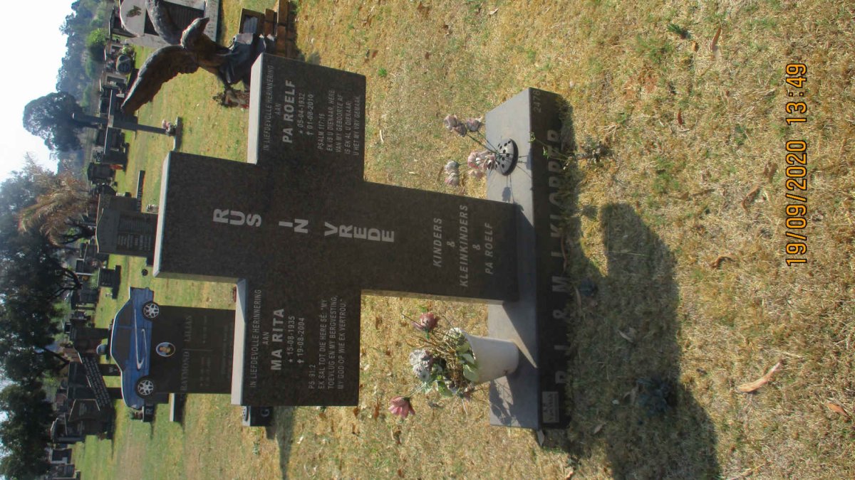 KLOPPER R.J. 1932-2010 &amp; M.J. 1935-2004