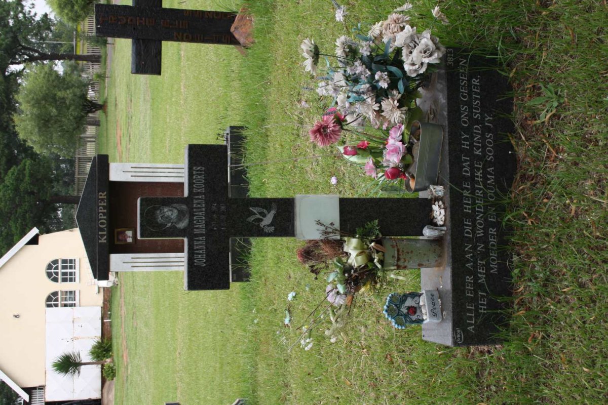 KOORTS Johanna Magdalena 1954-2007
