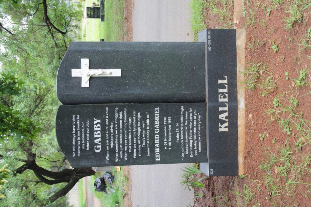 KALLEL Edward Gabriel 1930-1998