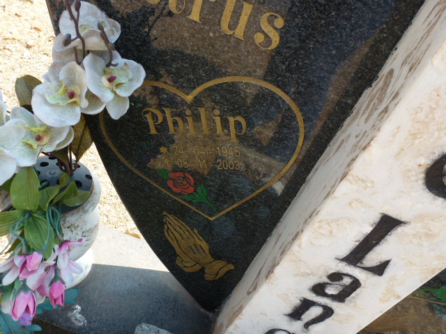LANGE Philippus Petrus, de 1945-2003 &amp; Maria Elizabeth 1948-2018 #2
