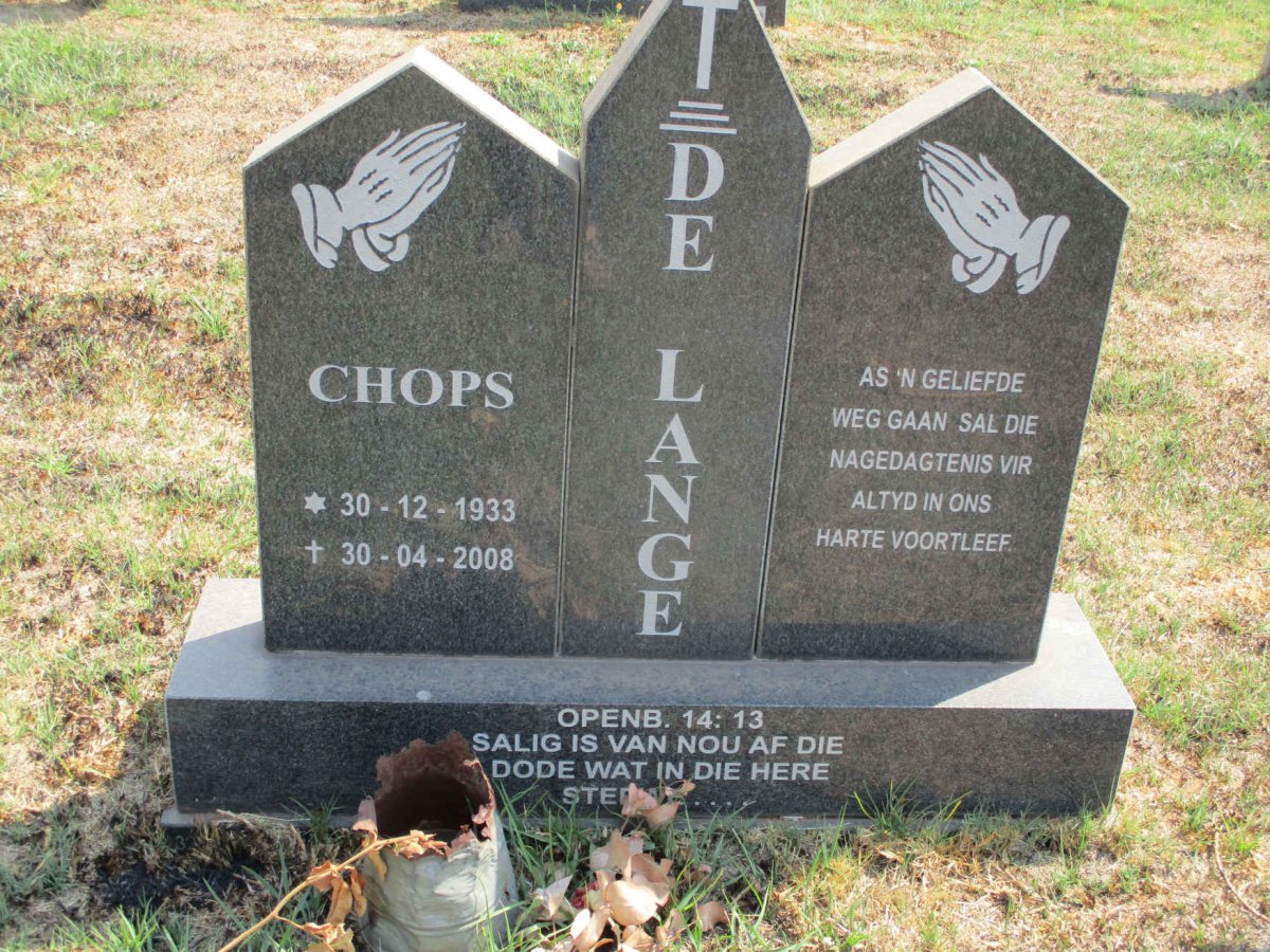 LANGE T., de 1933-2008