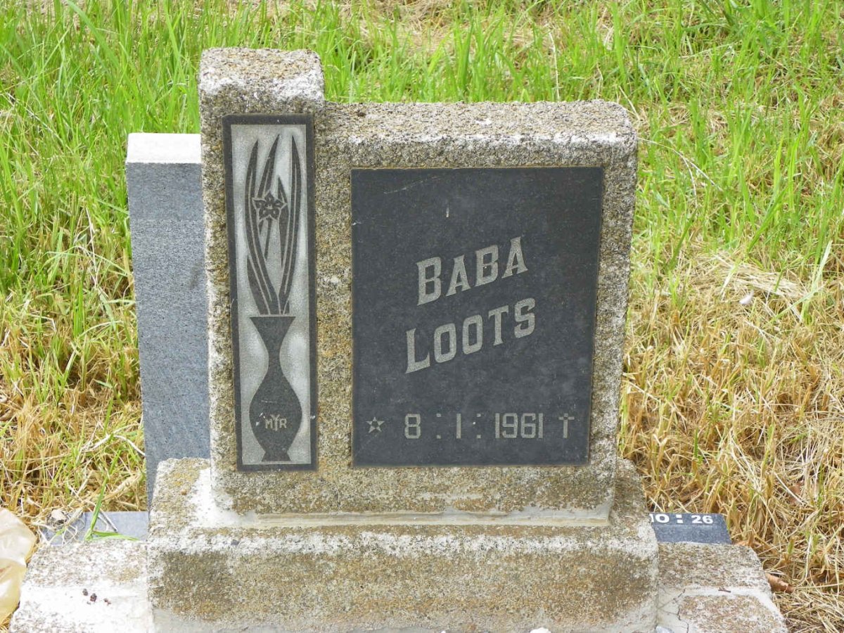 LOOTS Baba 1961-1961 #1 (voorkant)