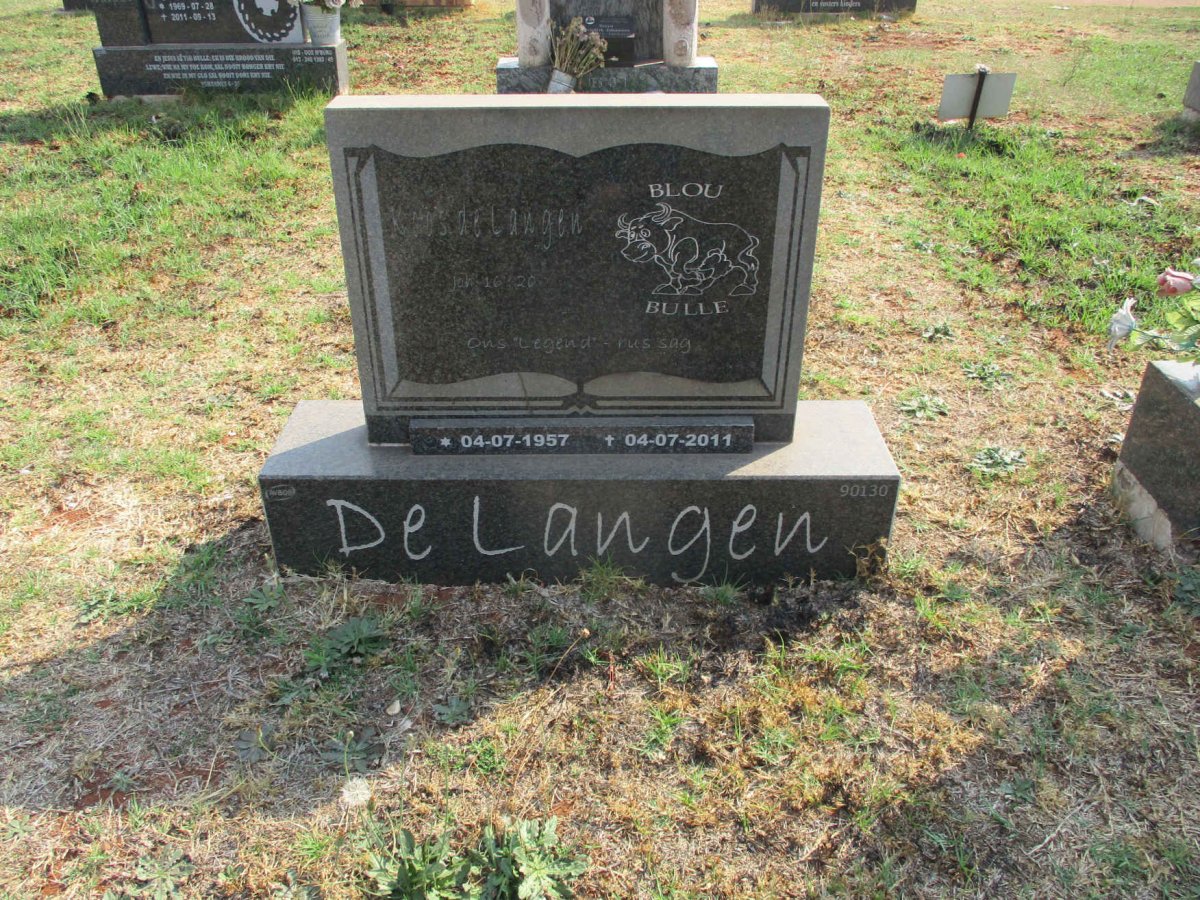 LANGEN Koos, de 1957-2011