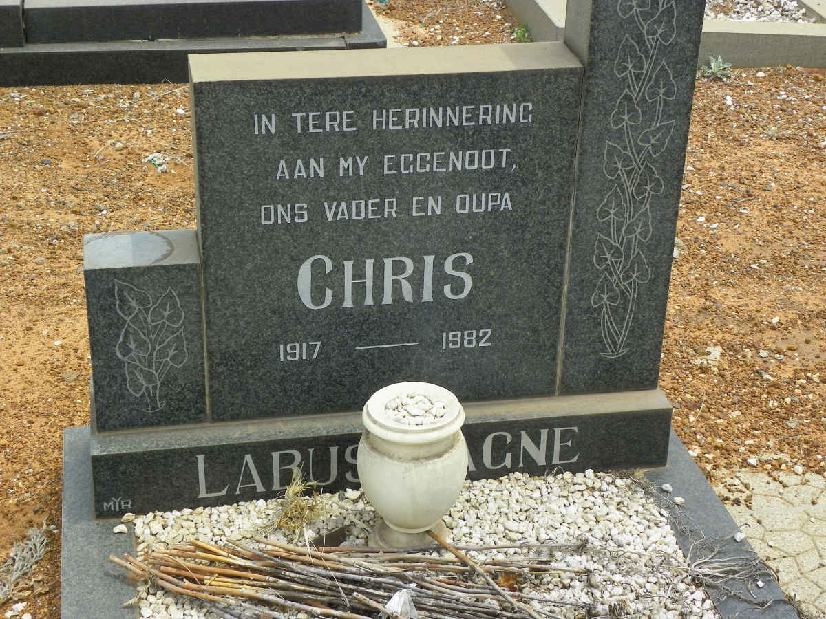 LABUSCHAGNE Chris 1917-1982