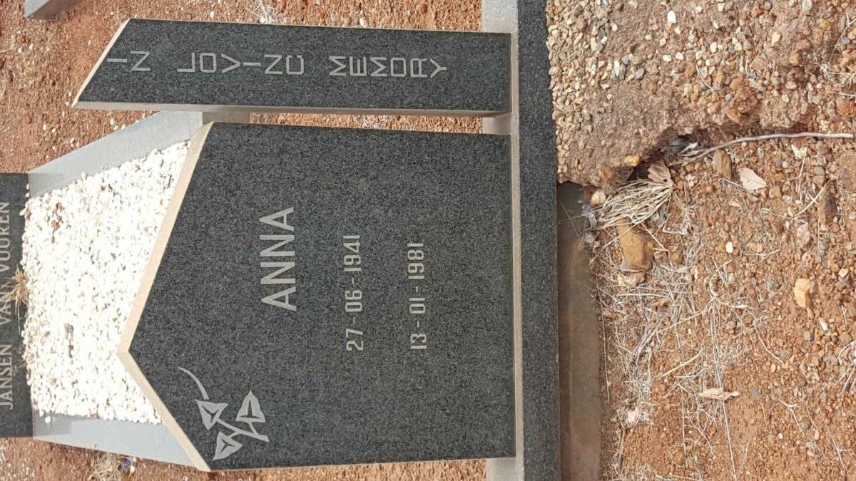 MARAIS Johannes 1942–1988 & Anna 1941–1981 #3