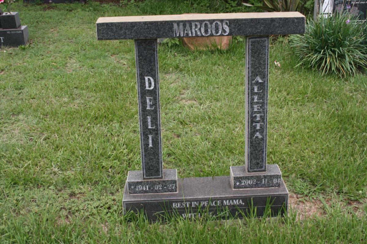 MAROOS Deli Aletta 1941-2002