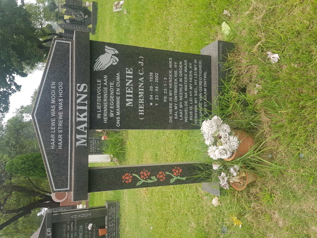 MAKINS Hermina C.J. 1938-2002