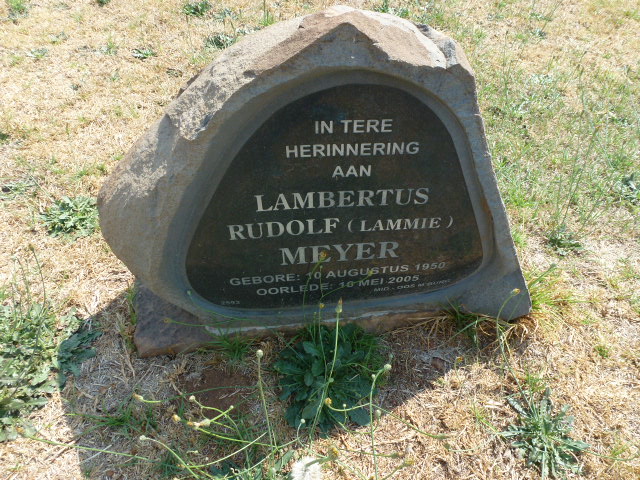 MEYER Lambertus Rudolf 1950-2005