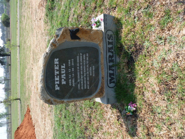 MARAIS Pieter Paul 1984-2010