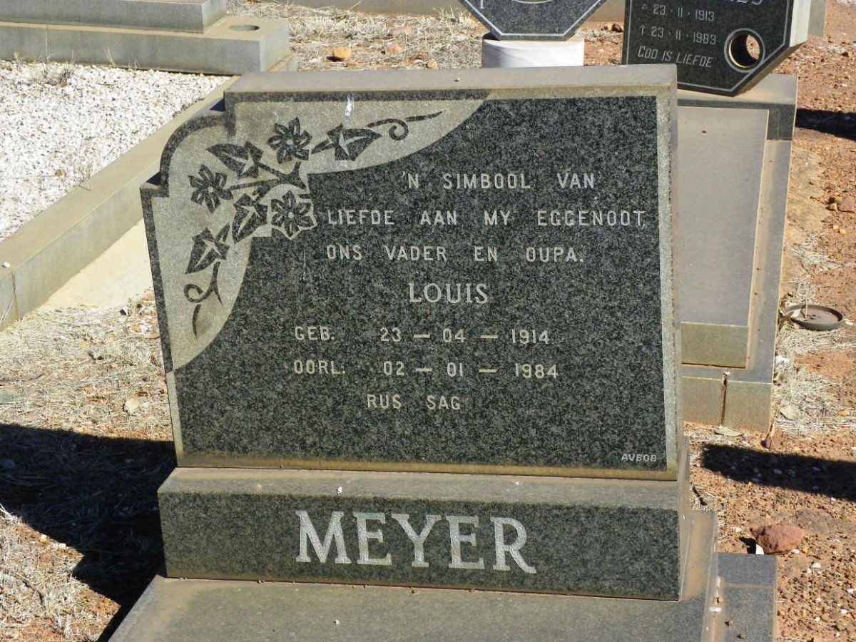 MEYER Louis 1914-1984
