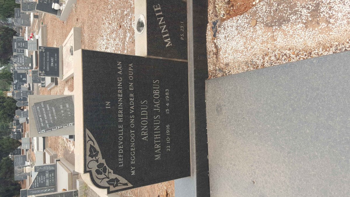 MINNIE Arnoldus Marthinus Jacobus 1916-1983 &amp; Nancy 1914-1985 #1