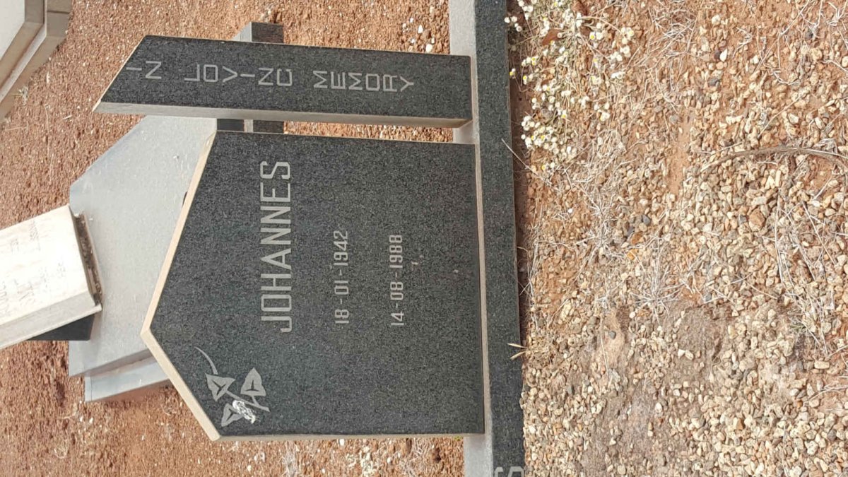 MARAIS Johannes 1942–1988 & Anna 1941–1981 #2