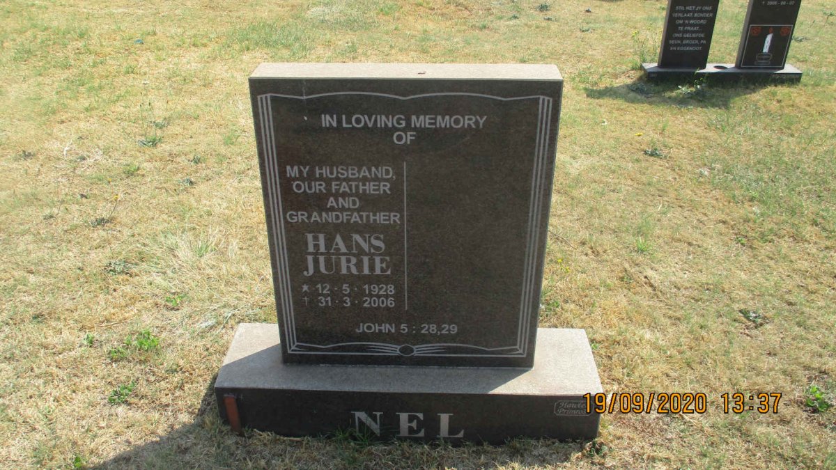 NEL Hans Jurie 1928-2006