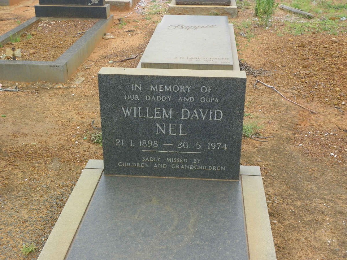 NEL Willem David 1898-1974