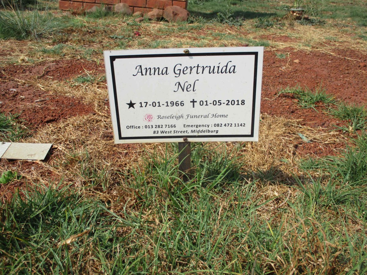 NEL Anna Gertruida 1966-2018