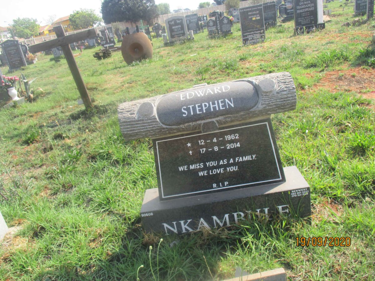 NKAMBULE Edward Stephen 1962-2014