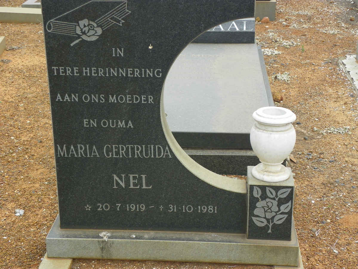 NEL Maria Gertruida 1919-1981