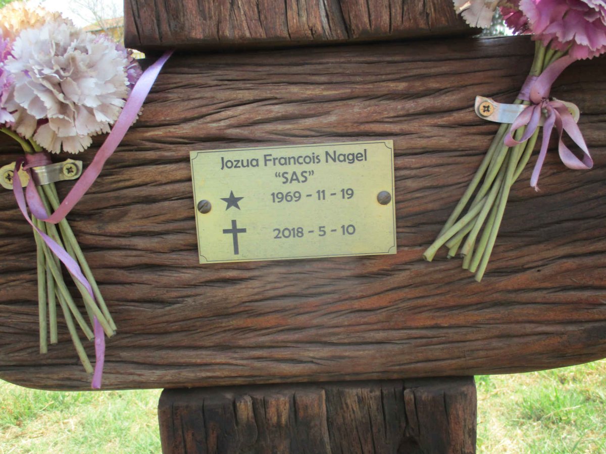 NAGEL Jozua Francois 1969-2018