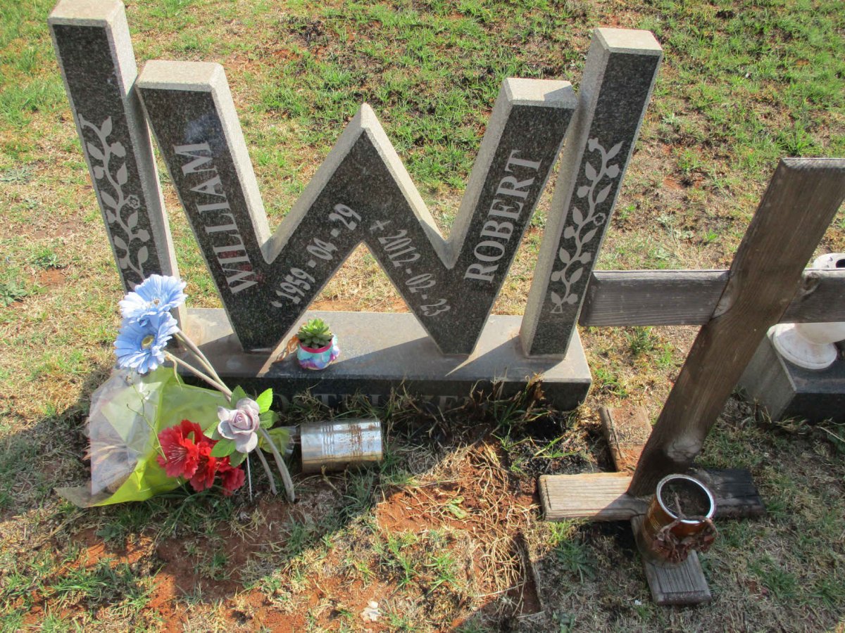 OOSTHUIZEN William Robert 1959-2012