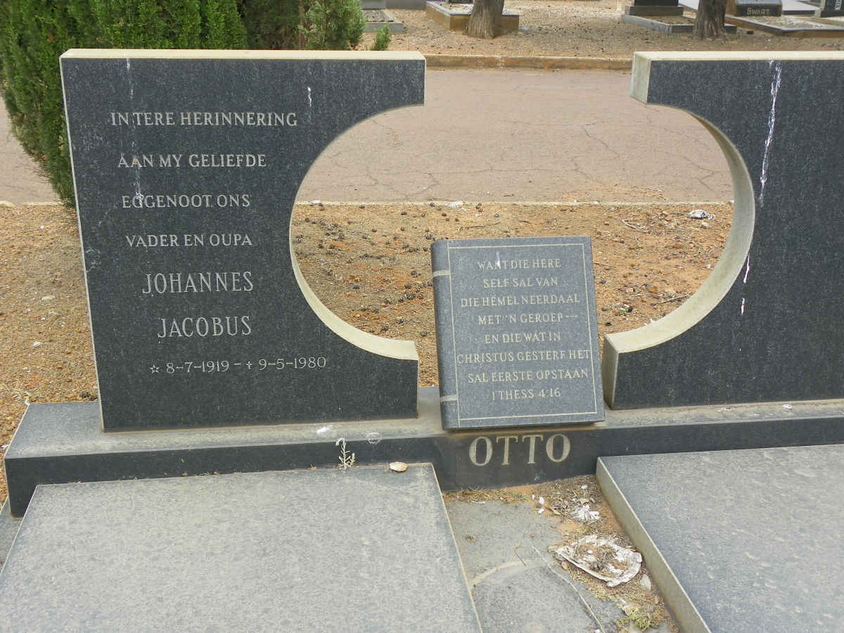 OTTO Johannes Jacobus 1919-1980