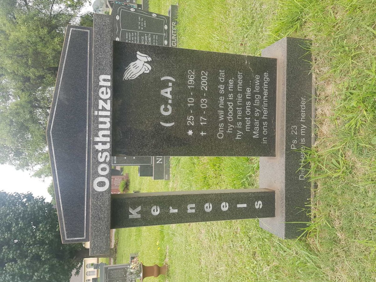 OOSTHUIZEN C.A. 1962-2002