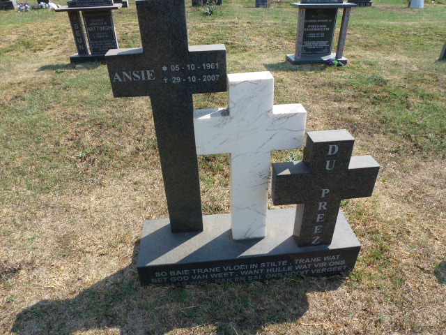 PREEZ Ansie, du 1961-2007