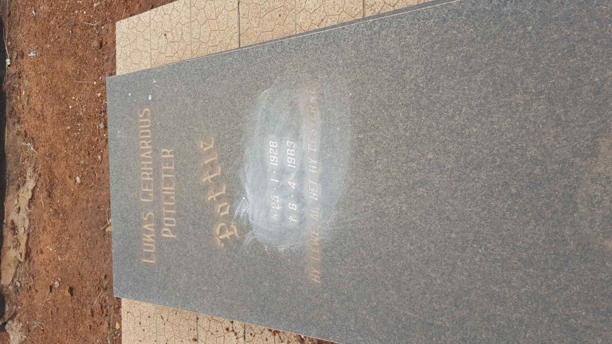 POTGIETER Lukas Gerhardus 1928-1983