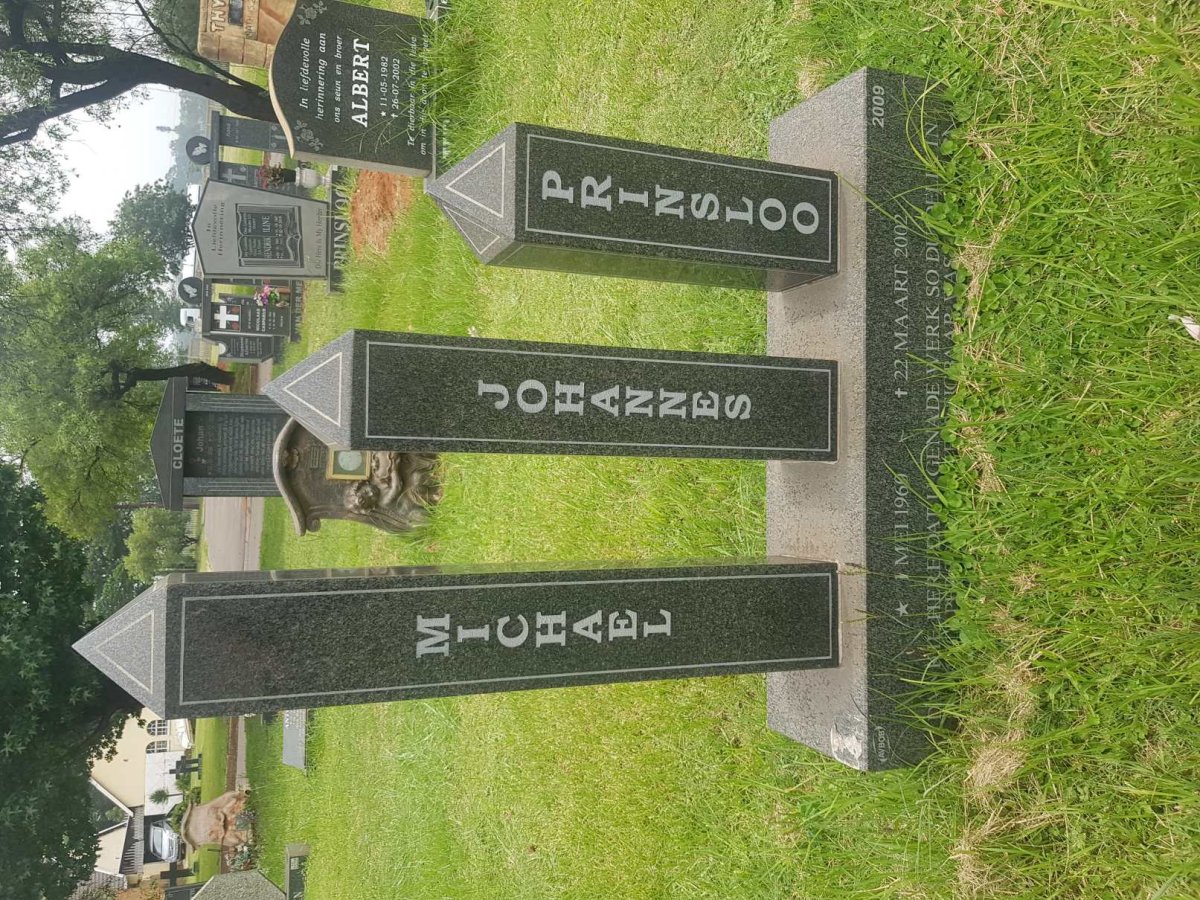 PRINSLOO Michael Johannes 1960-2002
