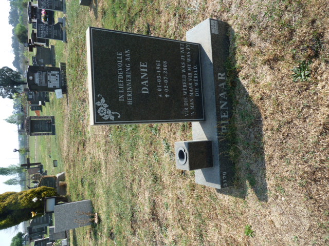 PIENAAR Danie 1961-2008