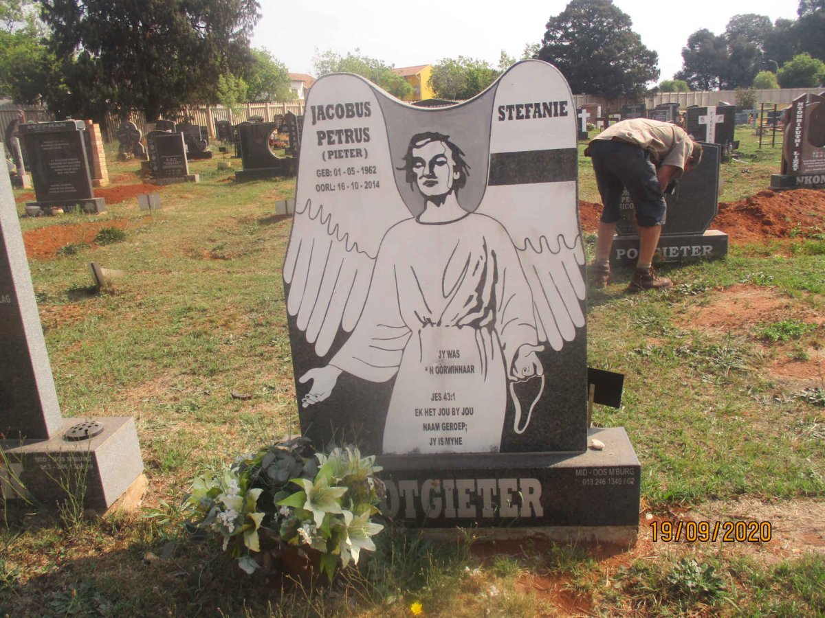 POTGIETER Jacobus Petrus 1962-2014 &amp; Stefanie