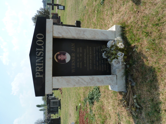 PRINSLOO Werner Jan 19?4-2005