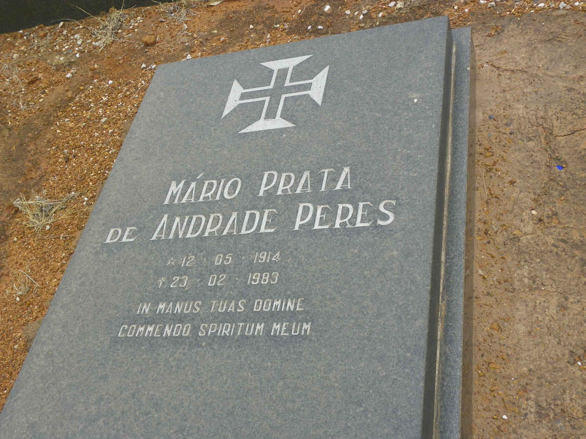 PERES Mário Prata, de Andrade 1914-1983