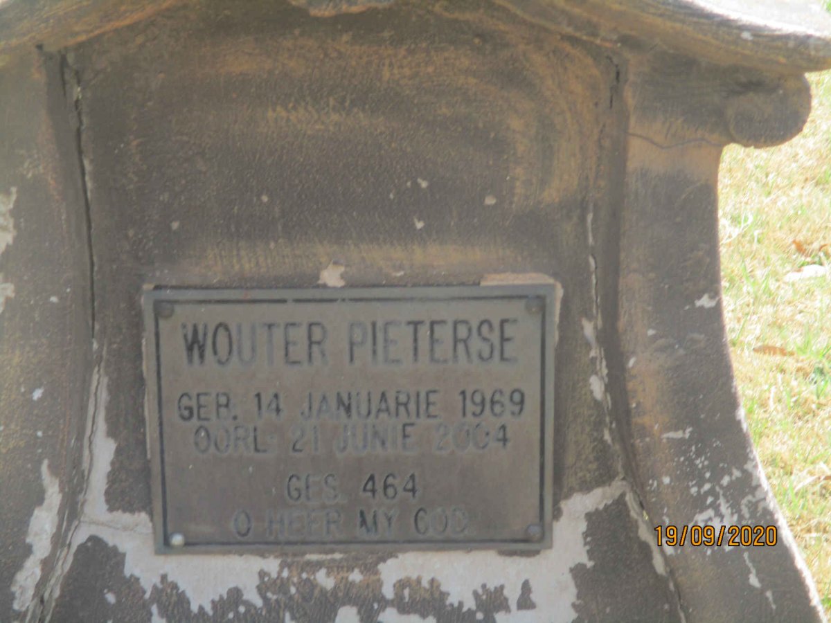 PIETERSE Wouter 1969-2004