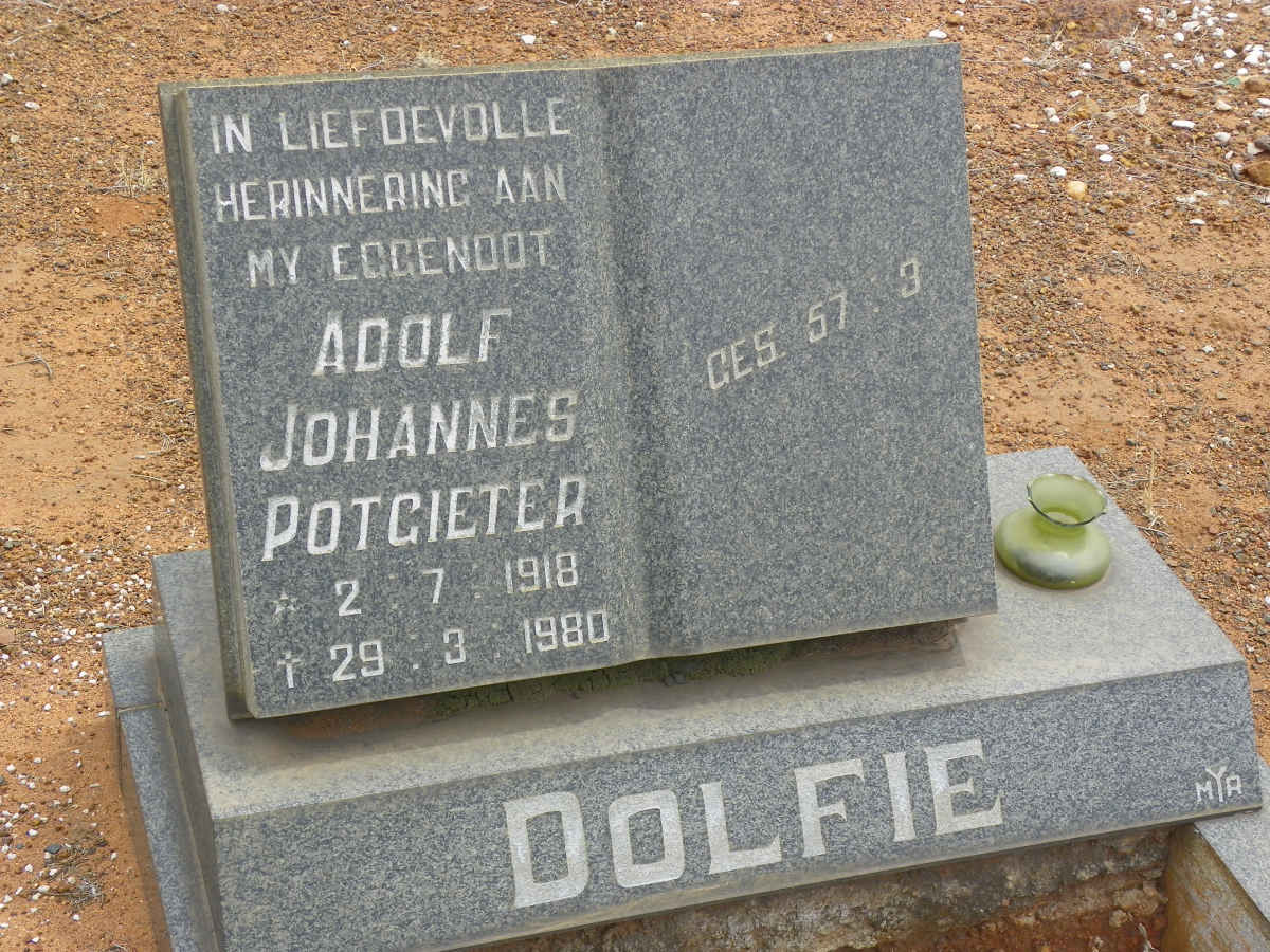 POTGIETER Adolf Johannes 1918-1980